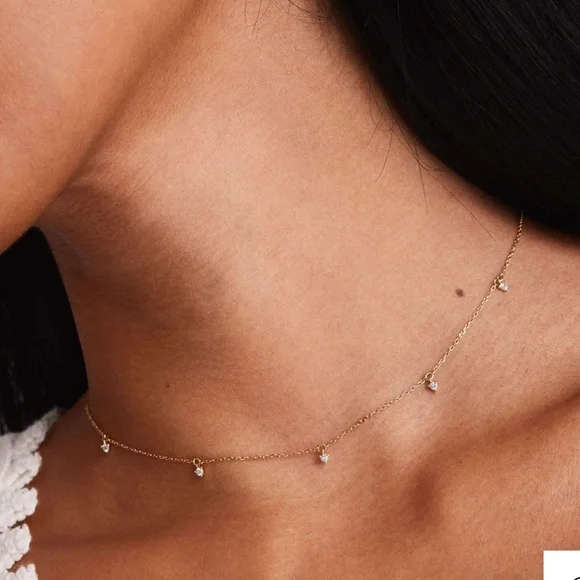 Mejuri | Jewelry | Mejuri Multi Station Diamond Necklace